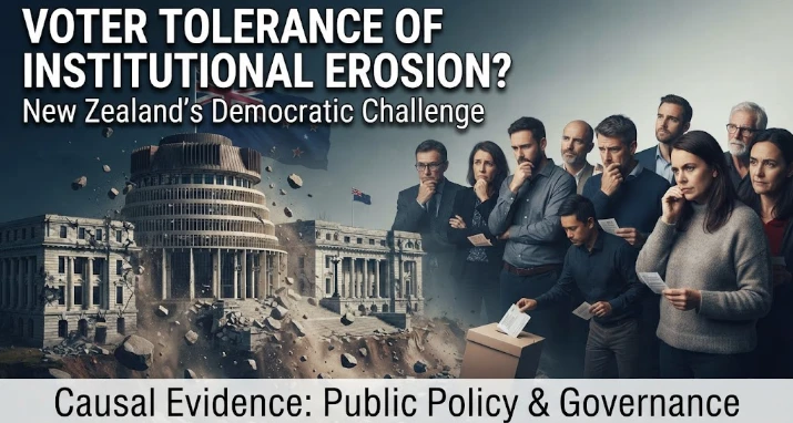 Voter Tolerance of Institutional Erosion: Causal Evidence on Public Policy and Participatory Governance and Democratic Decision-making in New Zealand