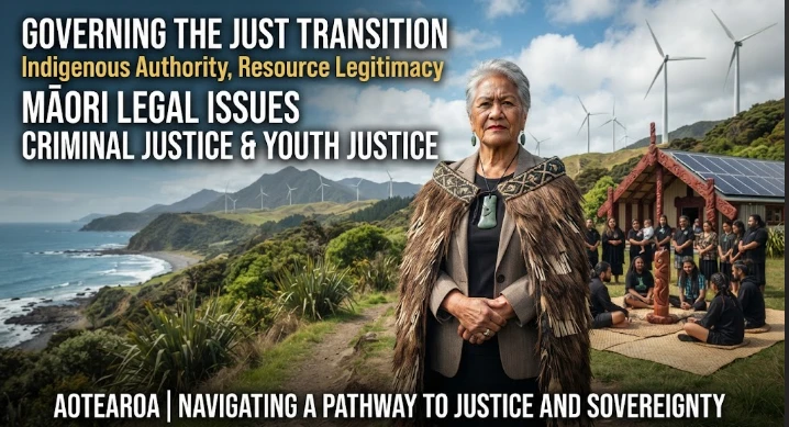 Governing the Just Transition: Indigenous Authority, Resource Legitimacy, and Māori Legal Issues and Criminal Justice and Youth Justice