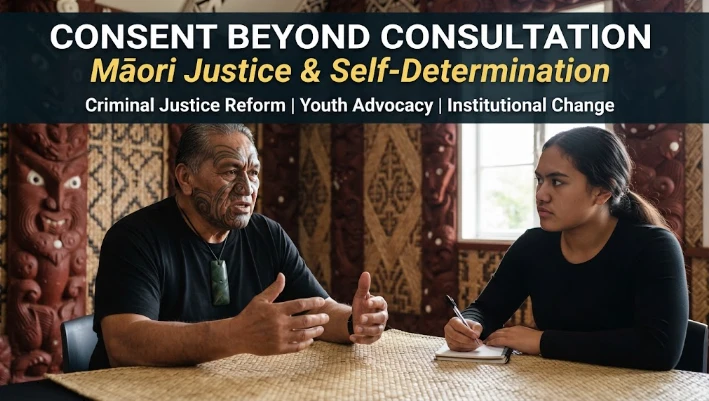 Consent Beyond Consultation: Māori Legal Issues and Criminal Justice and Youth Justice and the Institutional Conditions for Indigenous Self-Determination