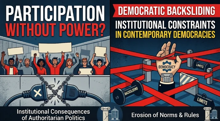 Participation Without Power? Institutional Consequences of Authoritarian Politics and Democratic Backsliding and Institutional Constraints in Contemporary Democracies