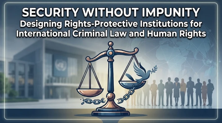 Security Without Impunity: Designing Rights-Protective Institutions for International Criminal Law and Human Rights