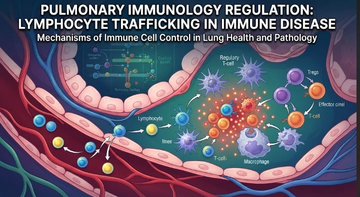 Pulmonary Immunology Regulation through Lymphocyte Trafficking in Immune Disease
