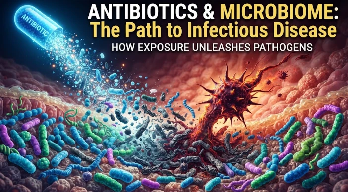Antibiotic Exposure Dynamics Linking Human Microbiome to Infectious Disease