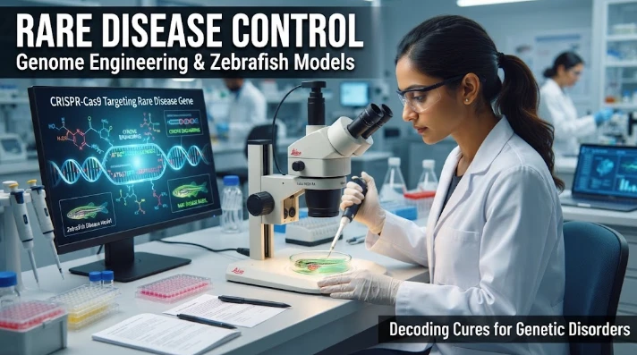Rare Disease Control through Genome Engineering and Zebrafish Models in Disease Models