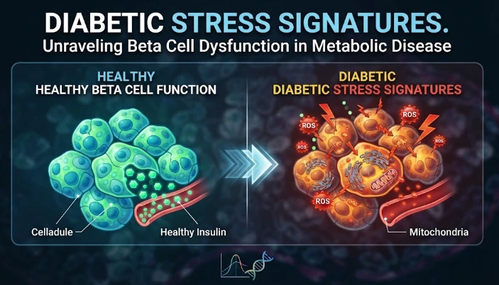 Diabetic Stress Signatures through Beta Cell Function in Metabolic Disease