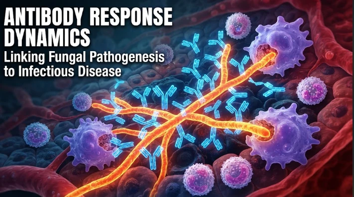 Antibody Response Dynamics Linking Fungal Pathogenesis to Infectious Disease