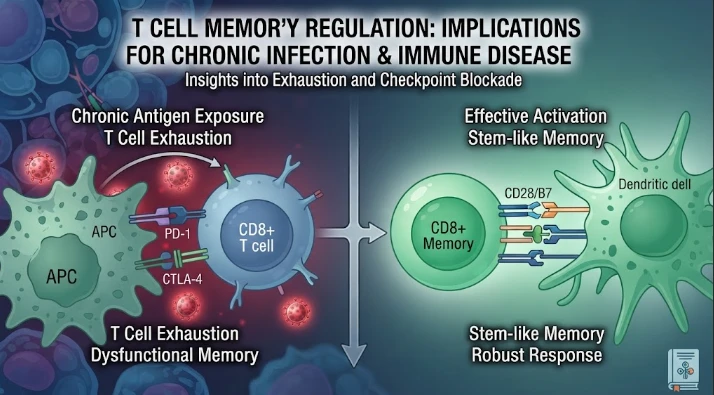 T Cell Memory Regulation through Chronic Viral Infection in Immune Disease