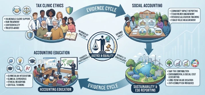 Tax Justice in Practice: Access-to-Rights Evidence from Tax clinic ethics, social accounting, sustainability, accounting education
