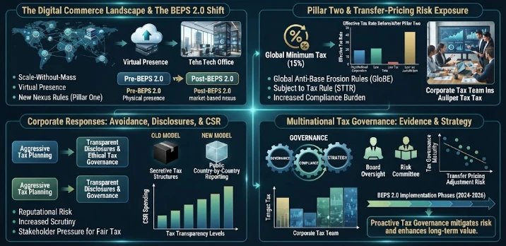 BEPS 2.0, Digital Commerce, and Transfer-Pricing Risk: Evidence from Corporate tax avoidance, tax disclosures, CSR, multinational tax governance