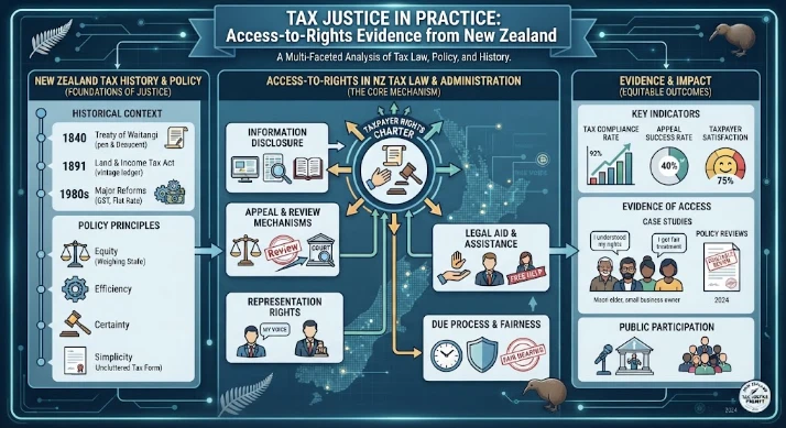 Tax Justice in Practice: Access-to-Rights Evidence from New Zealand tax law, tax policy, tax history