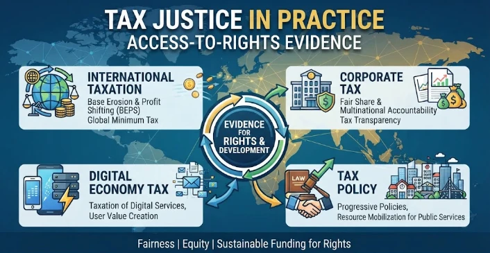 Tax Justice in Practice: Access-to-Rights Evidence from International taxation, corporate tax, digital economy tax, tax policy