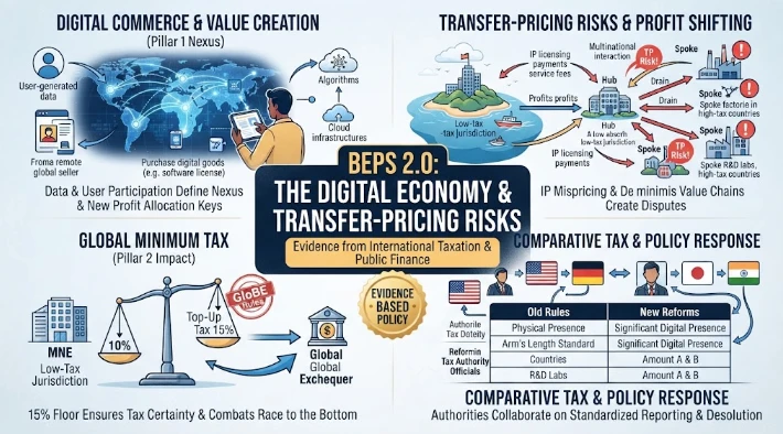 BEPS 2.0, Digital Commerce, and Transfer-Pricing Risk: Evidence from International taxation, tax policy, comparative tax, public finance