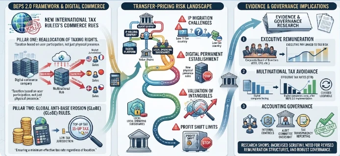BEPS 2.0, Digital Commerce, and Transfer-Pricing Risk: Evidence from Executive remuneration, multinational tax avoidance, accounting governance