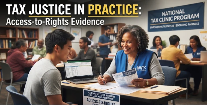 Tax Justice in Practice: Access-to-Rights Evidence from National Tax Clinic Program, taxpayer assistance, tax-law education