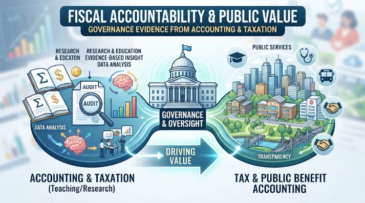 Fiscal Accountability and Public Value: Governance Evidence from Accounting, taxation teaching/research; tax, public benefit accounting context