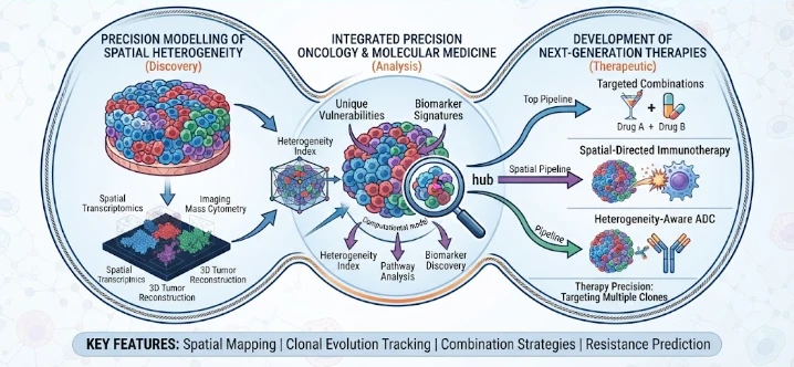 Spatial Heterogeneity as a Therapeutic Target: Precision Modelling of Precision Oncology, Molecular Medicine, Biomarkers and Next-Generation Therapies