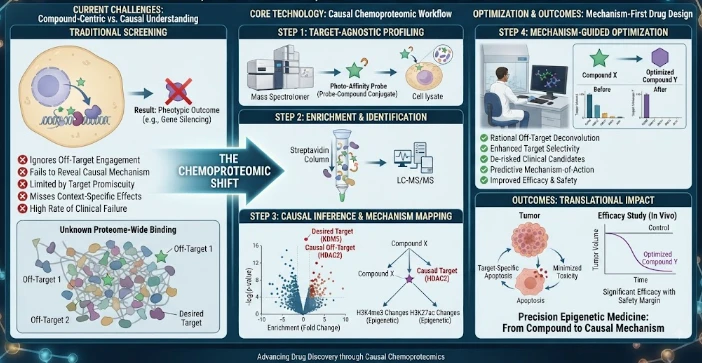 The Compound Is Not the Mechanism: Causal Chemoproteomic Optimization of Epigenetic Drug Discovery, Chemical Biology, Medicinal Chemistry and Proteomics