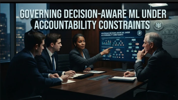 Governing Decision-Aware Machine Learning Under Accountability Constraints in American Firms