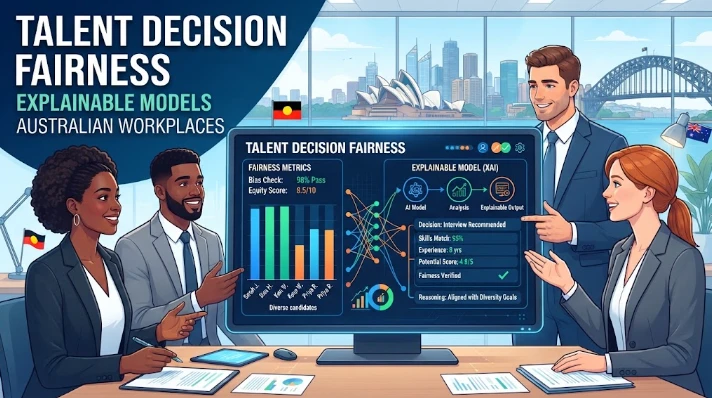 Optimizing Talent Decision Fairness with Explainable Models in Australian Workplaces