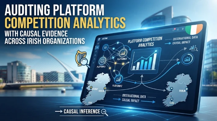 Auditing Platform Competition Analytics with Causal Evidence Across Irish Organizations