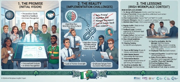 When AI Enabled Employee Engagement Fails: Implementation Lessons from Irish Workplaces