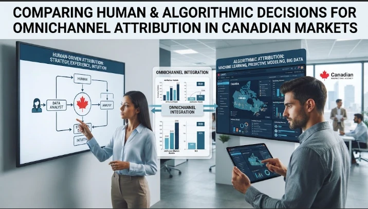 Comparing Human and Algorithmic Decisions for Omnichannel Attribution in Canadian Markets